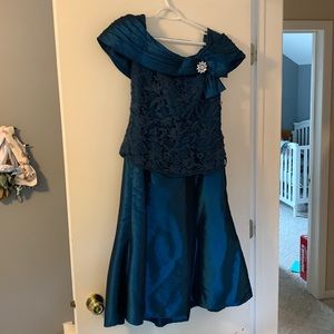 Vintage blue dress